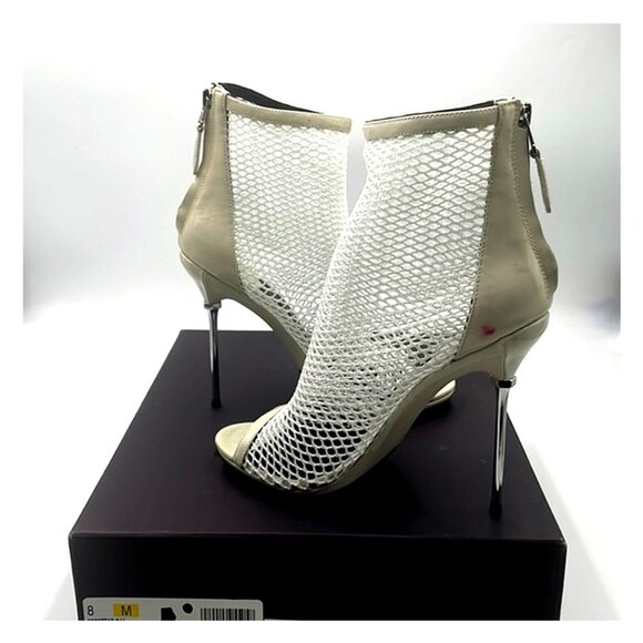 BRIAN ATWOOD Michelet Mesh Peep Toe Bootie - Picture 1 of 16